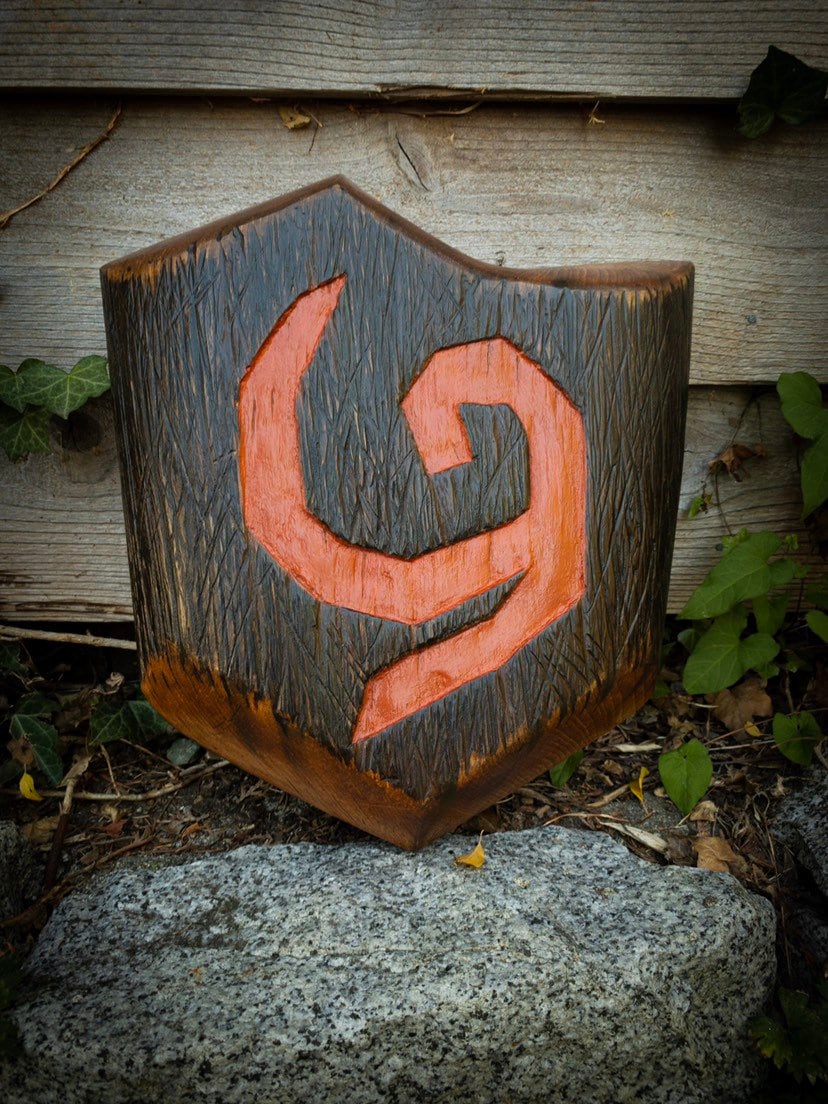 Deku Shield Wooden Replica // The Legend of Zelda - Ocarina of Time