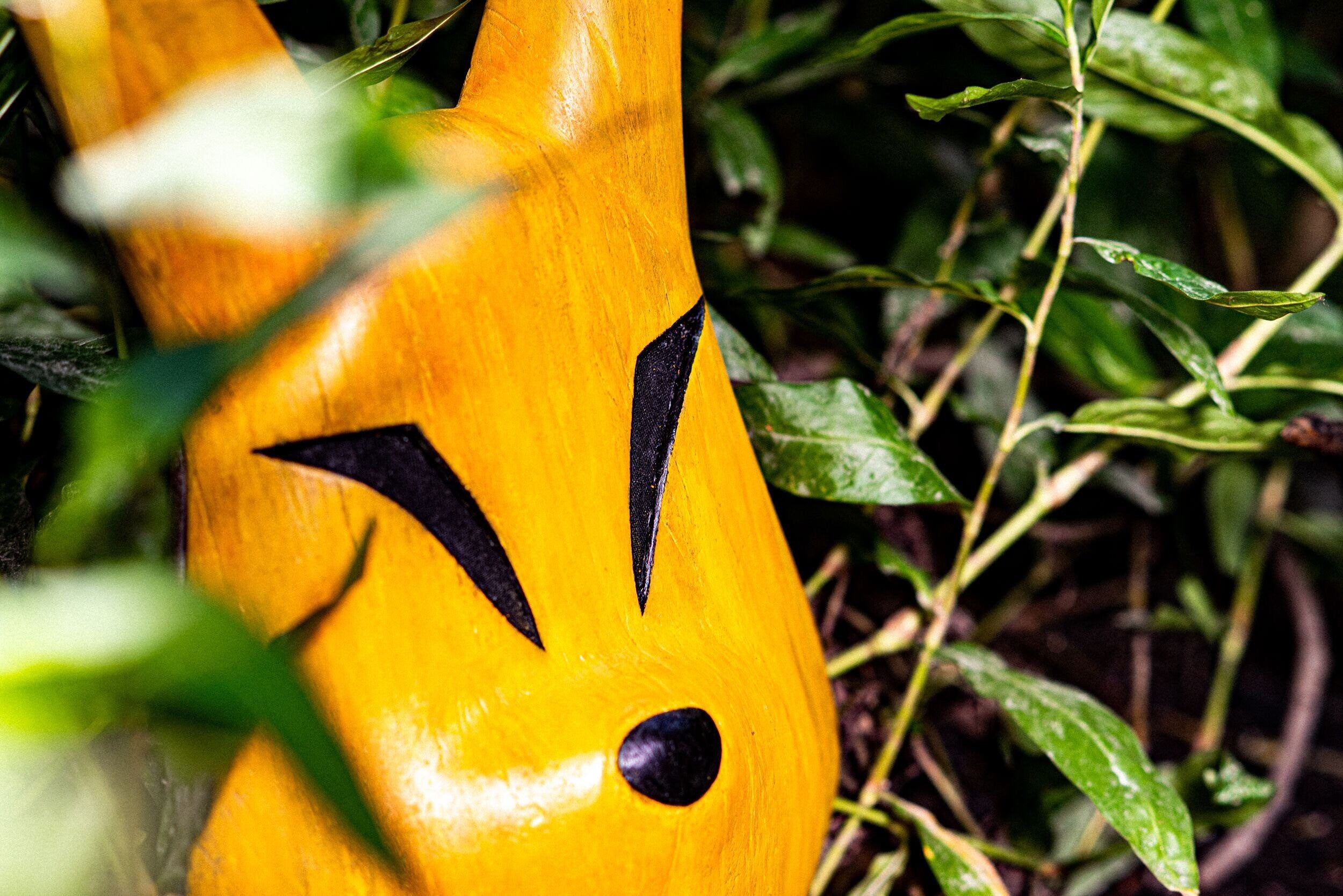 Keaton Mask Wooden Replica // The Legend of Zelda in the forest
