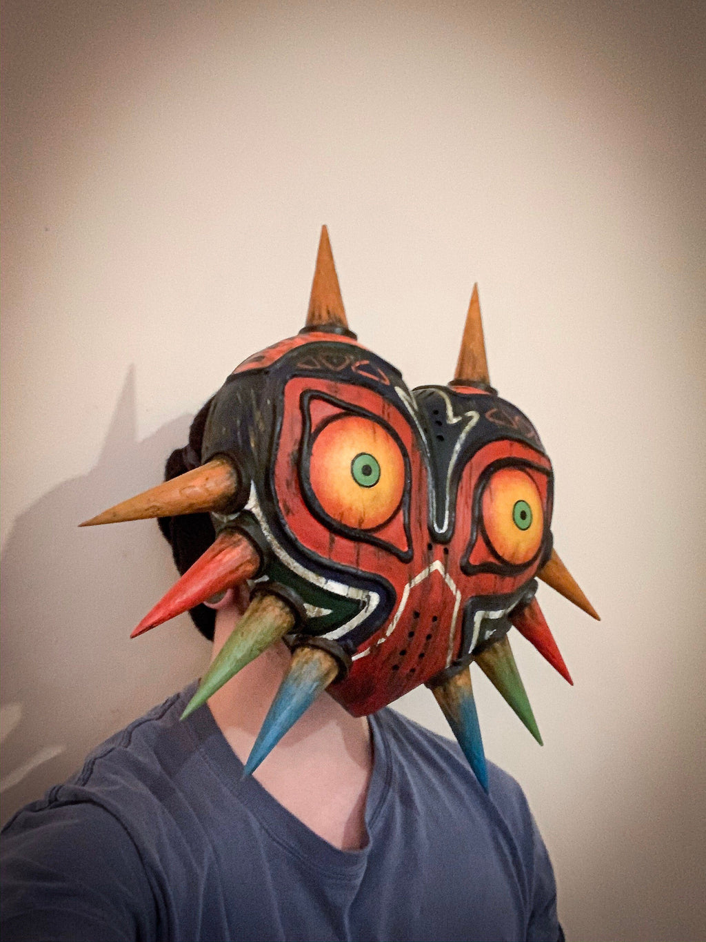 Majora's Mask Wooden Replica Hand Carved // The Legend of Zelda