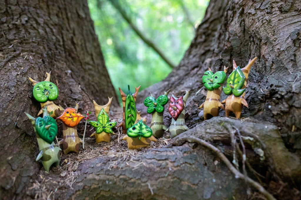 Wooden Korok Set // Breath of the Wild // Tears of the Kingdom - The Legend of Zelda
