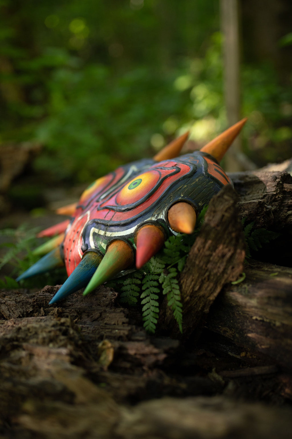 Majora's Mask Wooden Replica Hand Carved // The Legend of Zelda