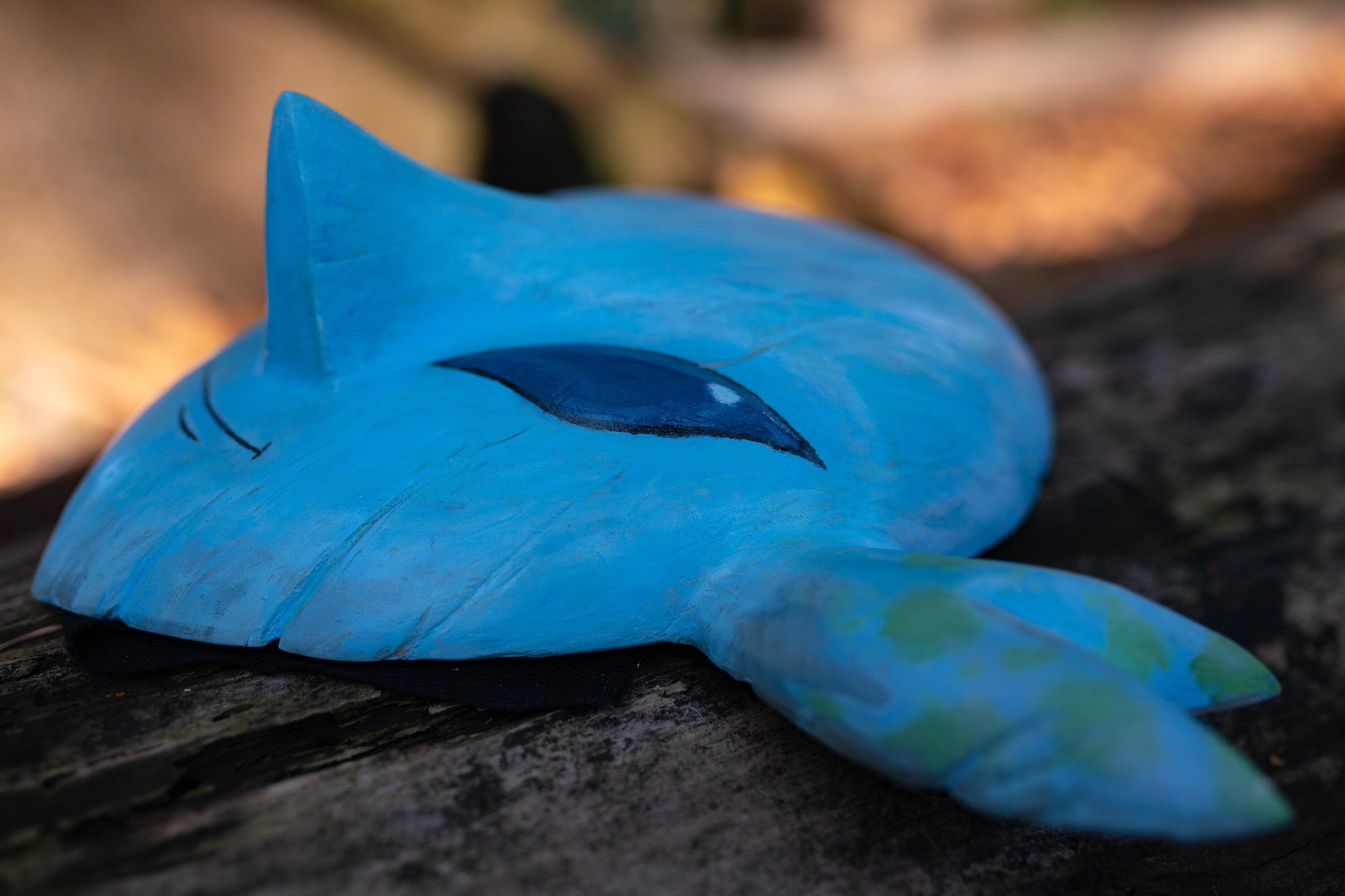 Zora Mask Wooden Replica // The Legend of Zelda - Majoras Mask