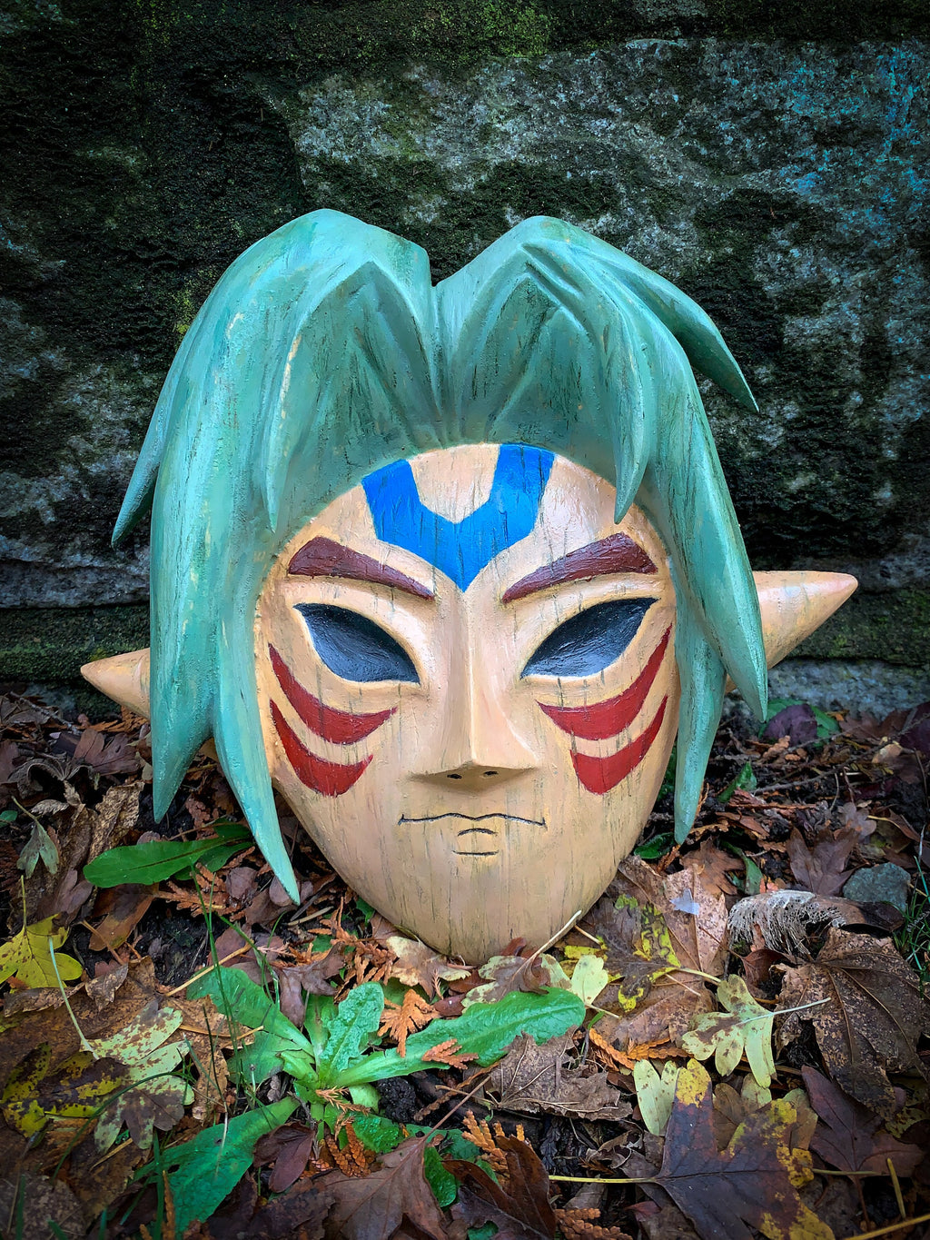 Wooden Fierce Deity Mask Replica // The Legend of Zelda - Majora’s Mask