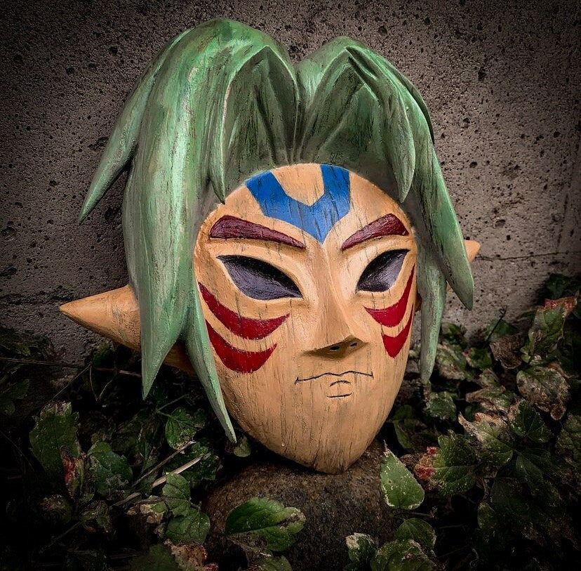 Wooden Fierce Deity Mask Replica // The Legend of Zelda - Majora’s Mask