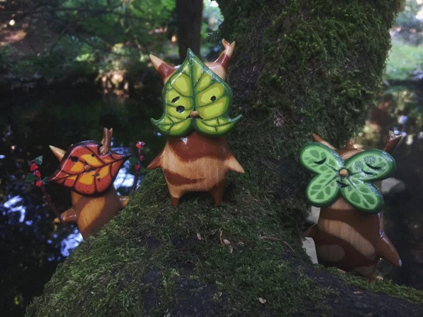 Wooden Korok Statue // Drona - The Legend of Zelda