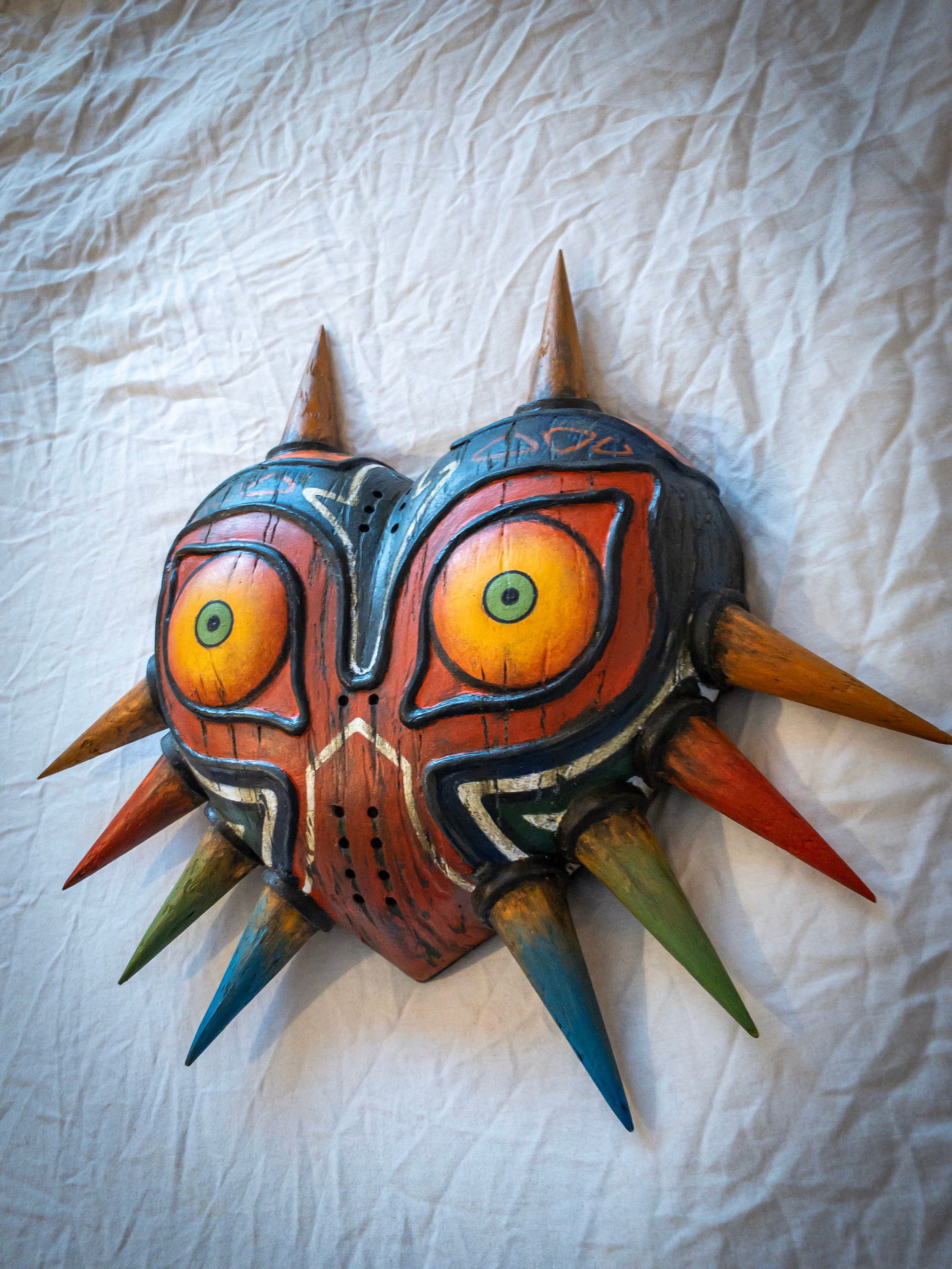 Majora's Mask Wooden Replica Hand Carved // The Legend of Zelda
