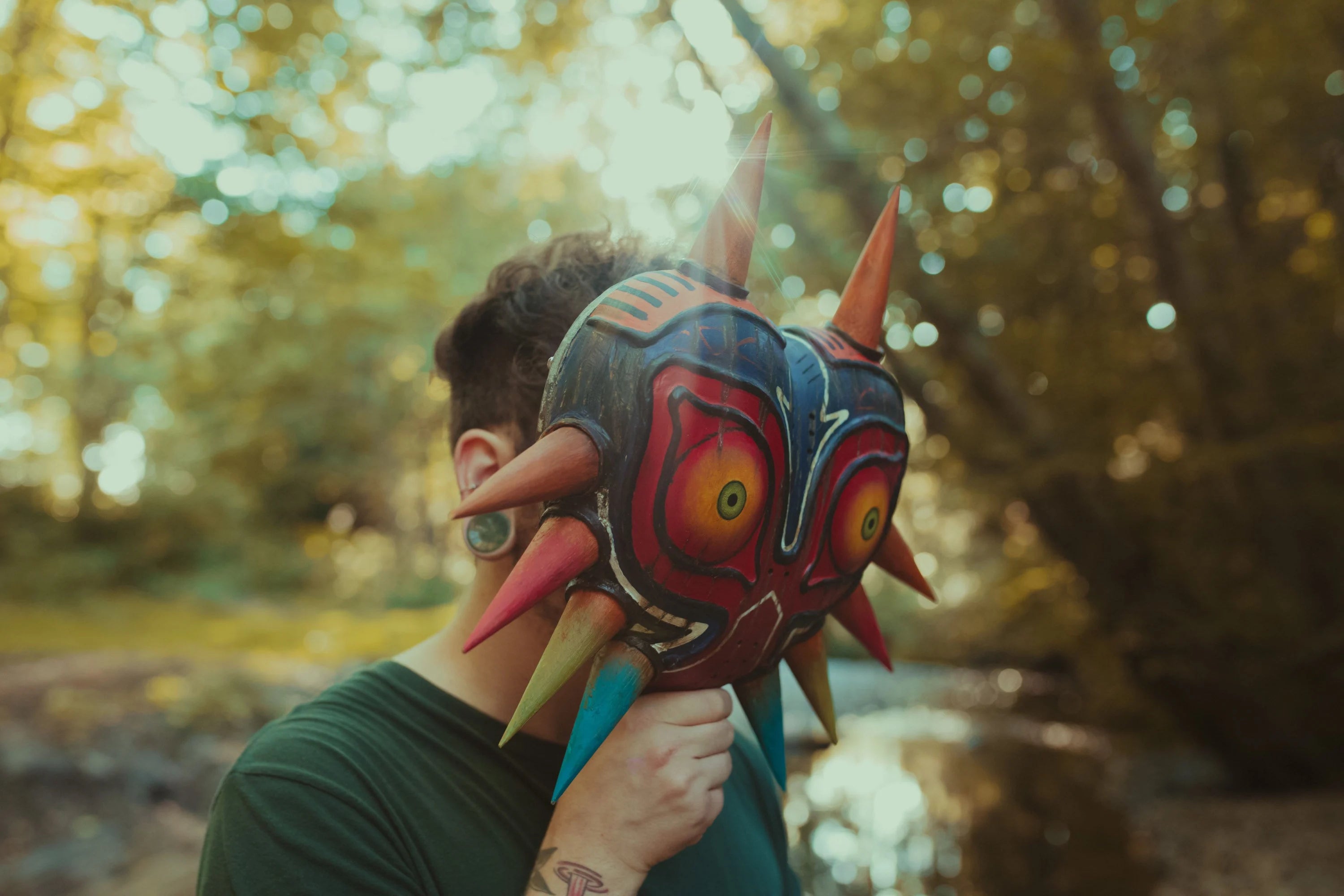 Majora's Mask Wooden Replica Hand Carved // The Legend of Zelda