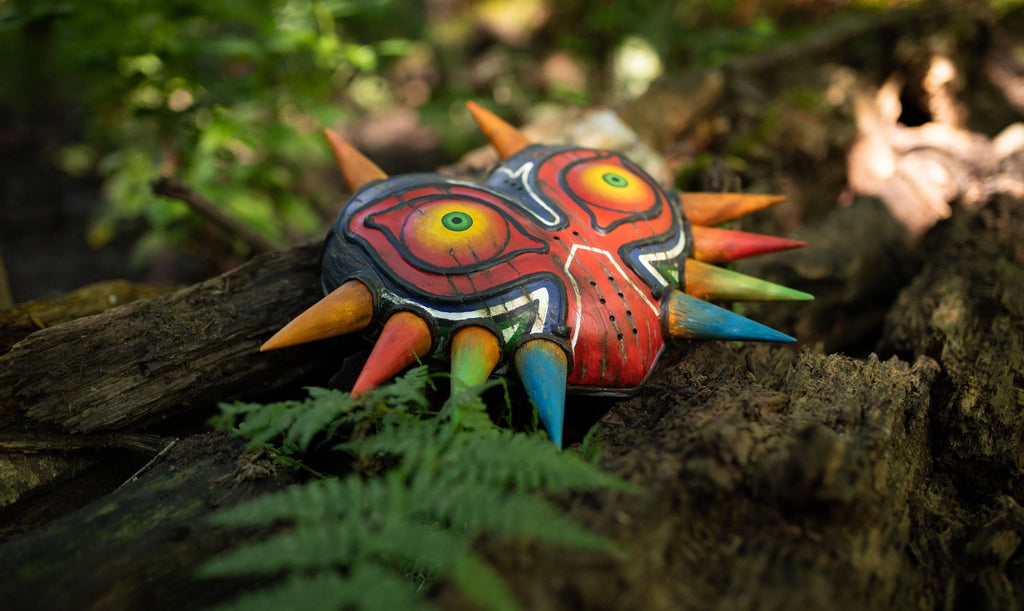 Majora's Mask Wooden Replica Hand Carved // The Legend of Zelda