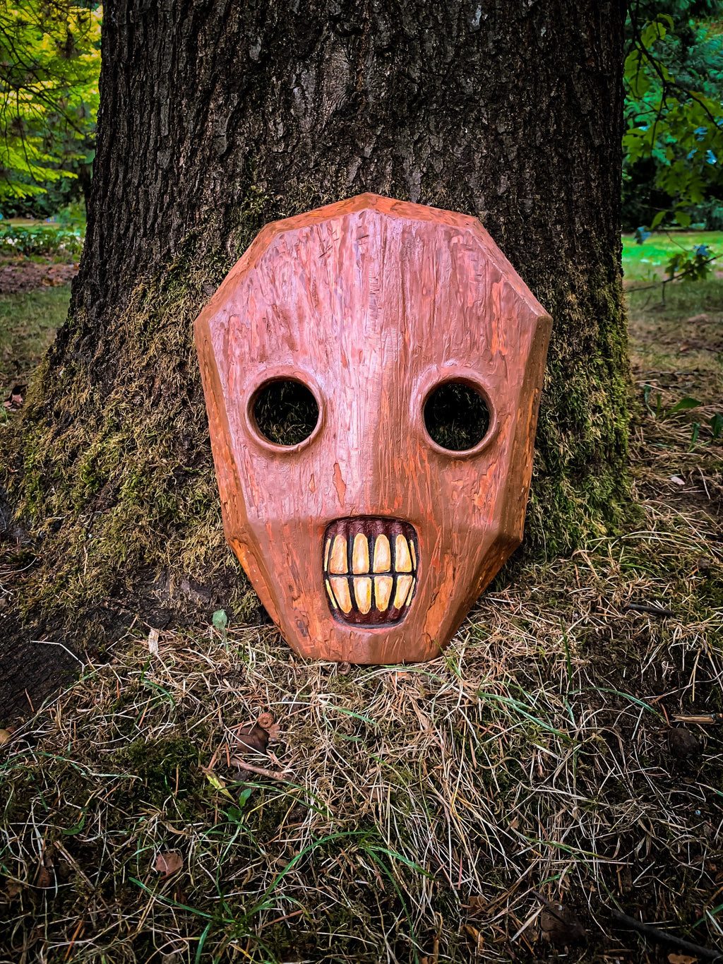 Wooden ReDead ‘Spooky’ Mask // Ocarina of Time - The Legend of Zelda