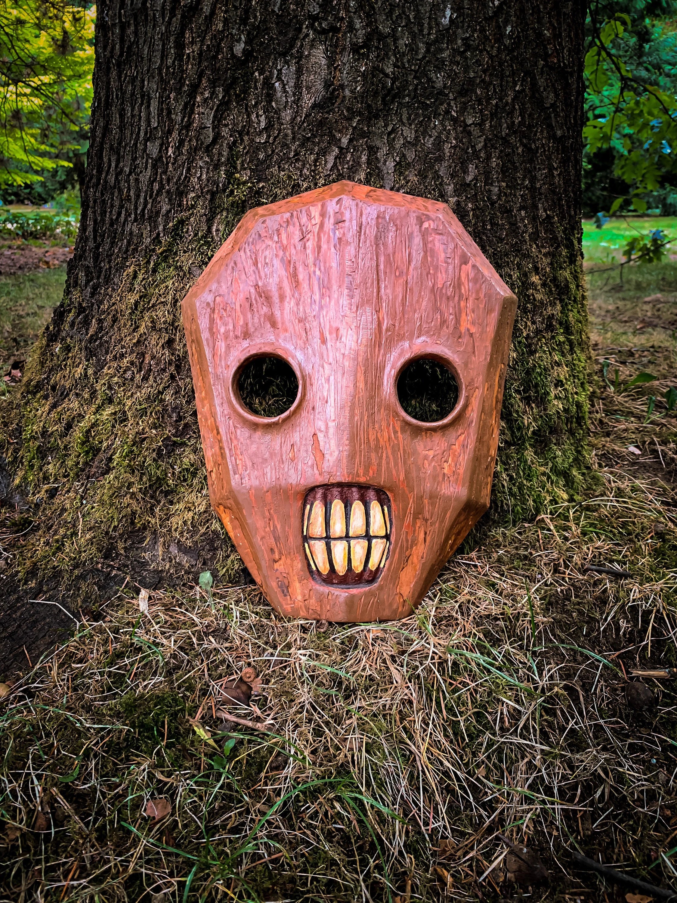 Wooden ReDead ‘Spooky’ Mask // Ocarina of Time - The Legend of Zelda