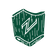 Green Deku Shield Drawing with a white 'Z' logo on a white background